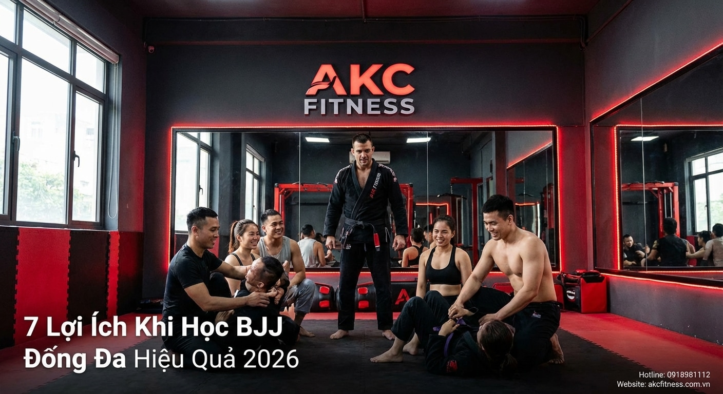 7 Lợi Ích Khi Học BJJ Đống Đa Hiệu Quả 2026