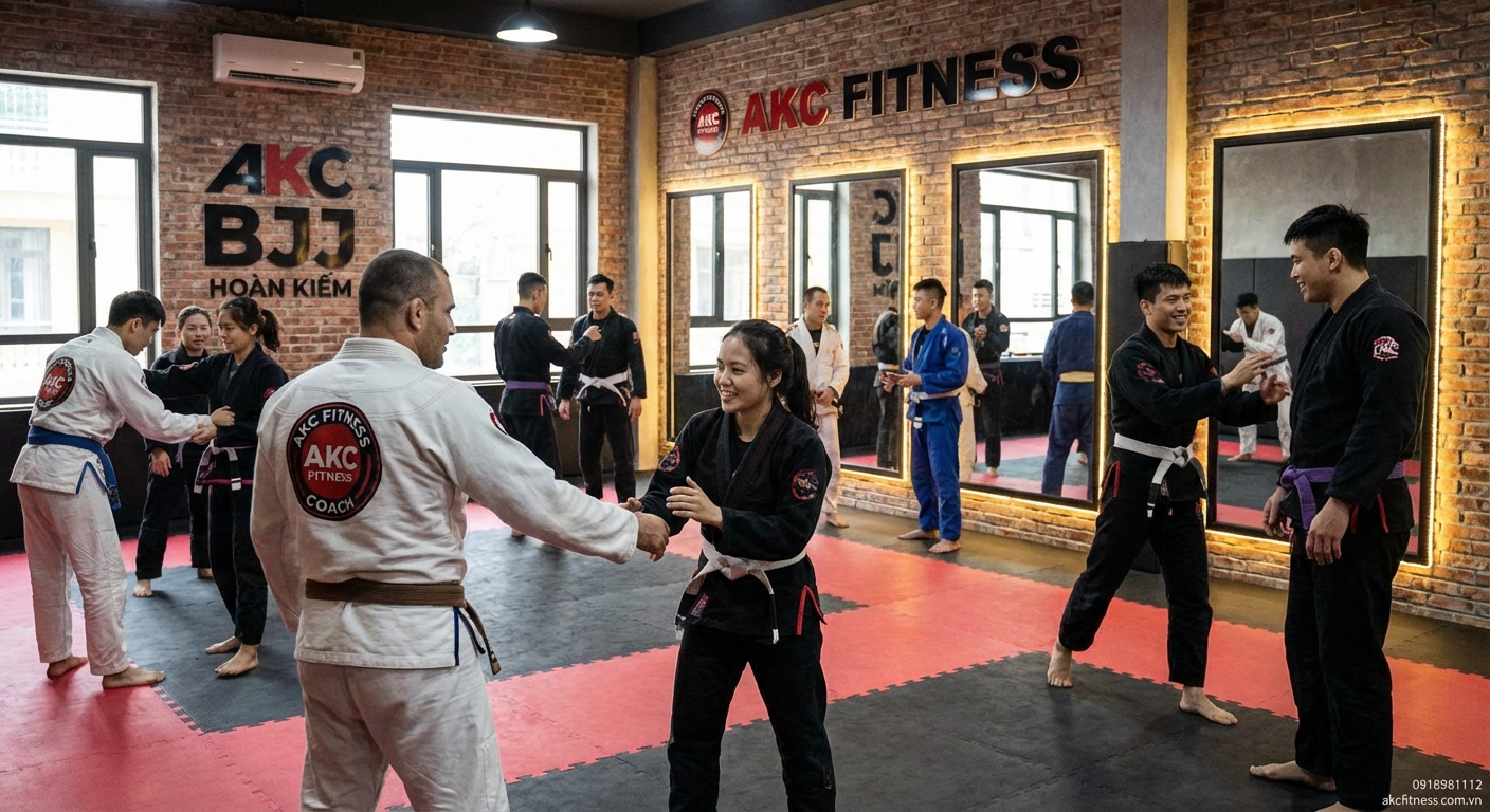 7 Lợi Ích Khi Học BJJ Hoàn Kiếm – Lớp BJJ Chất Lượng Cho Người Mới 2026