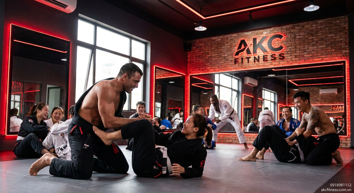 7 Lợi Ích Khi Học BJJ Hà Nội Hiệu Quả 2026