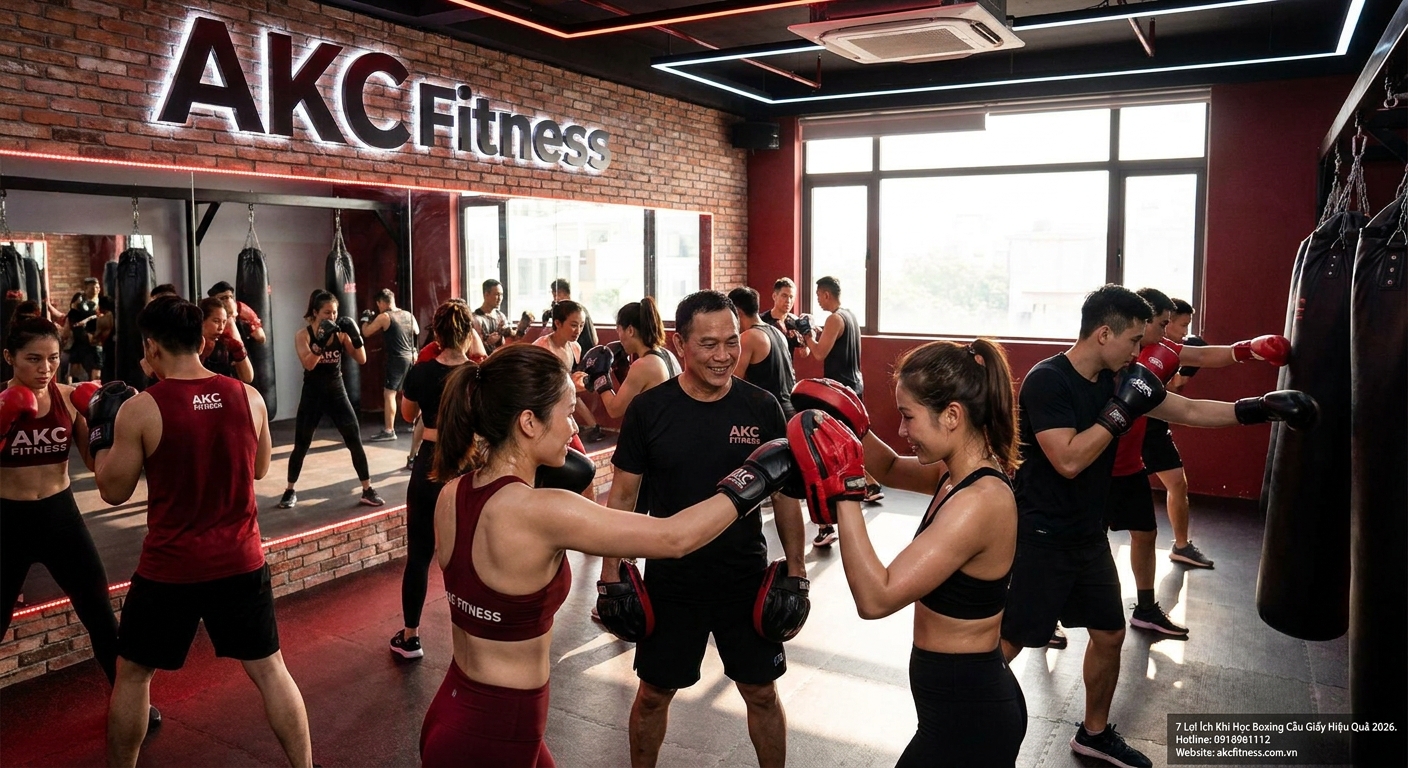 7 Lợi Ích Khi Học Boxing Cầu Giấy Hiệu Quả 2026