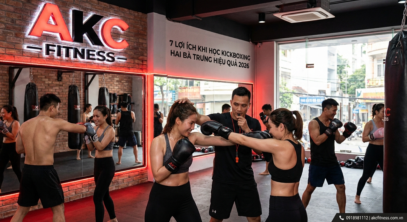 7 Lợi Ích Khi Học Kickboxing Hai Bà Trưng Hiệu Quả 2026