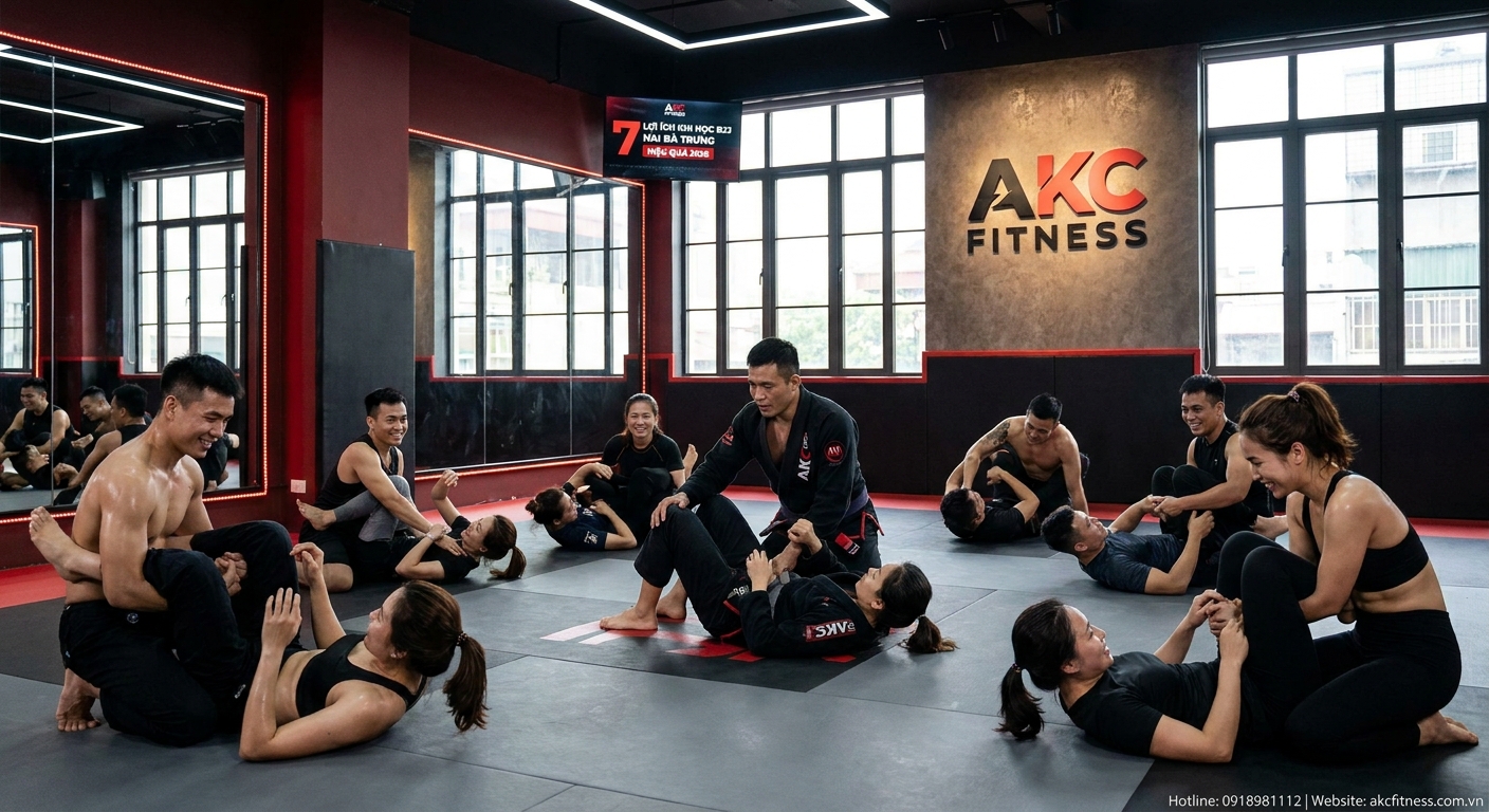 7 Lợi Ích Khi Học BJJ Hai Bà Trưng Hiệu Quả 2026