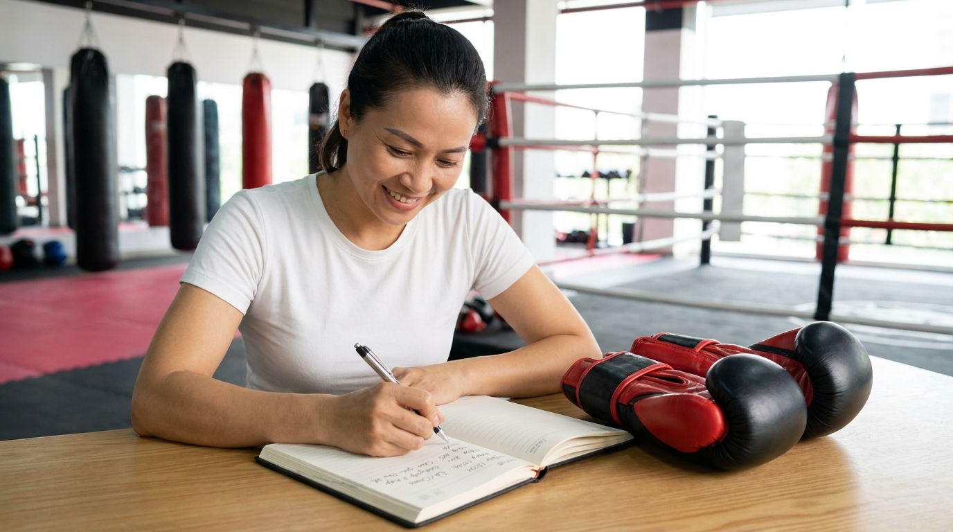 Cách tạo nhật ký tập boxing đơn giản và dễ duy trì