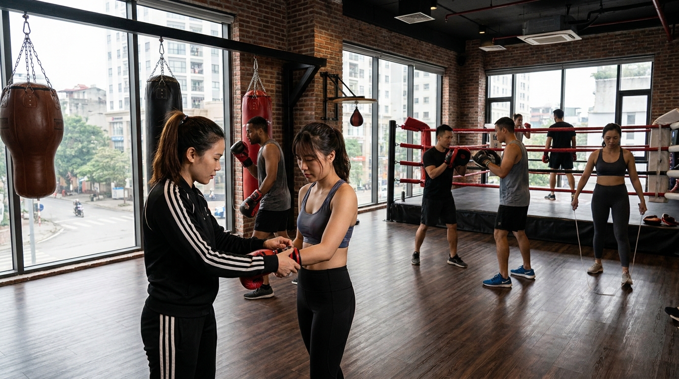 Lớp Boxing Mỹ Đình: Tập Boxing Hiệu Quả, An Toàn Cho Người Mới