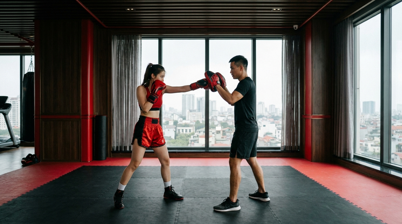 Boxing cho nữ mới bắt đầu Hà Nội – Hướng dẫn chi tiết 2026