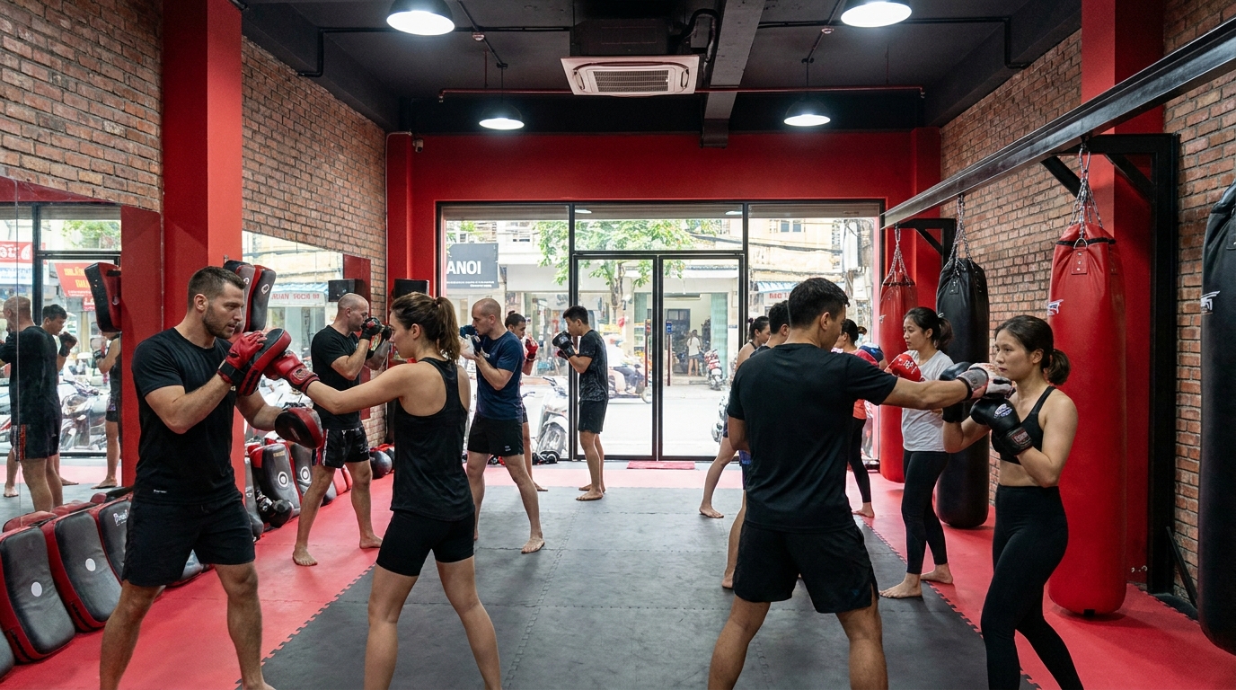 Cách chọn lớp kickboxing tại Hà Nội – Hướng dẫn chi tiết 2026