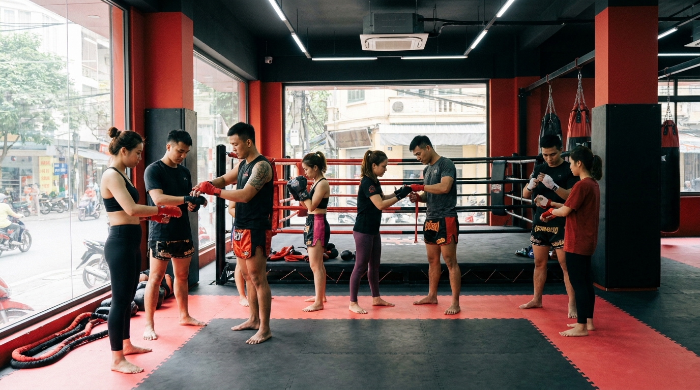 Học Muay Thái cần chuẩn bị gì Hà Nội – Hướng dẫn chi tiết 2026