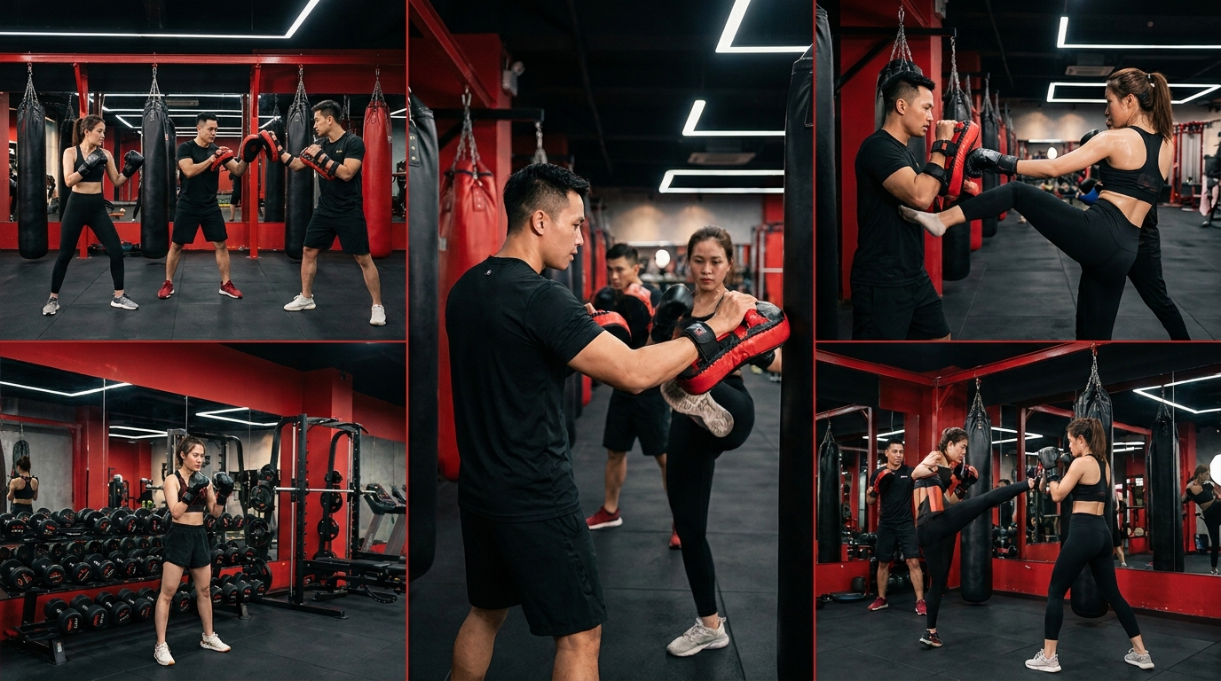 Kickfit và gym khác nhau thế nào? Hướng dẫn chọn hình thức tập hiệu quả